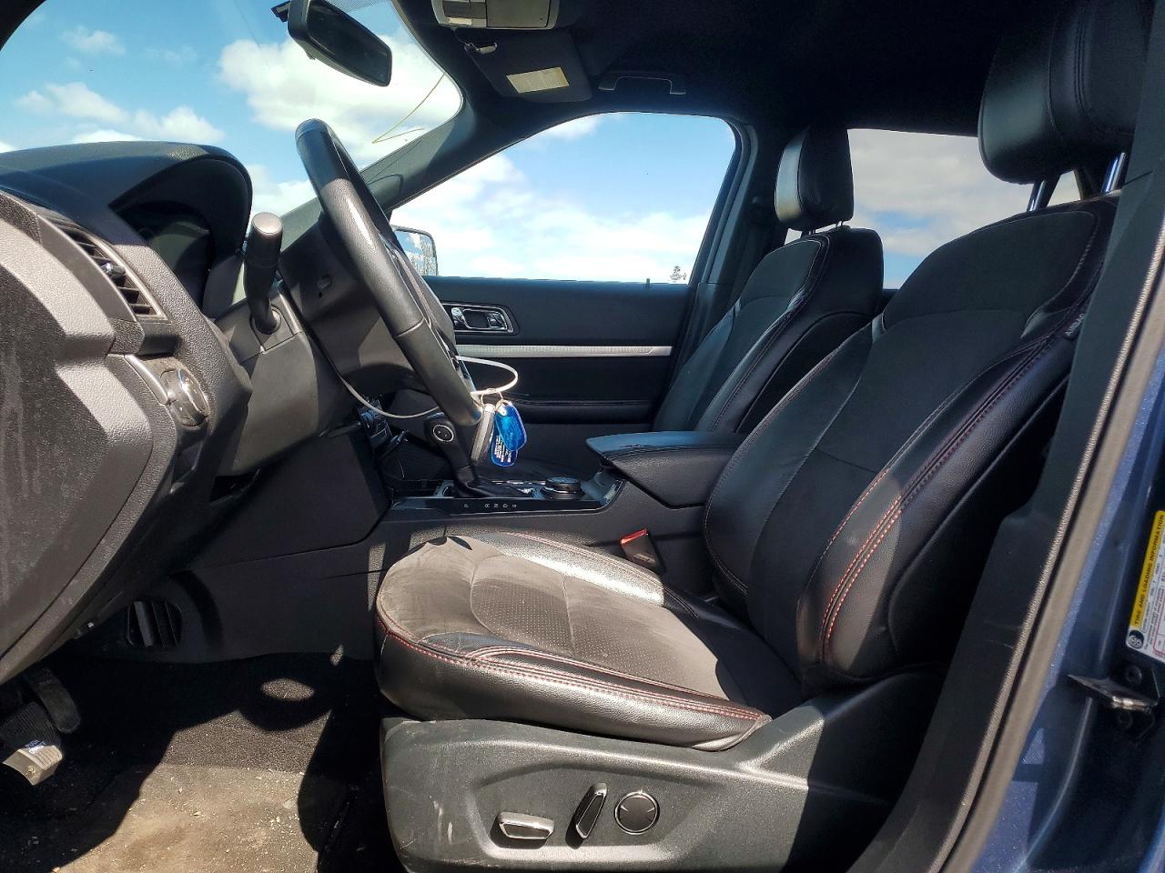 2018 Ford Explorer Xlt Blue vin: 1FM5K8DH3JGC46866