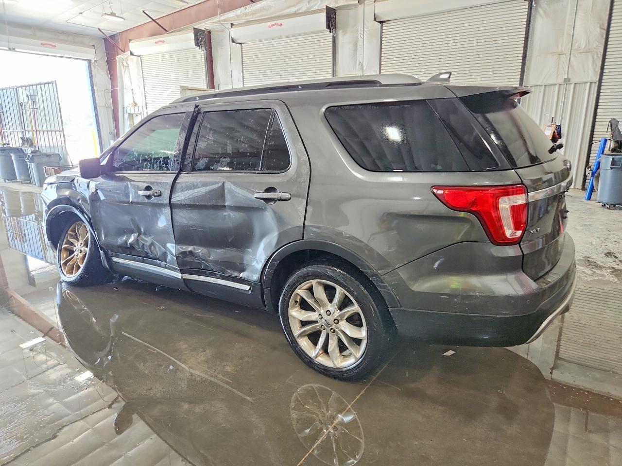 2017 Ford Explorer Xlt Gray vin: 1FM5K8DH6HGA85679