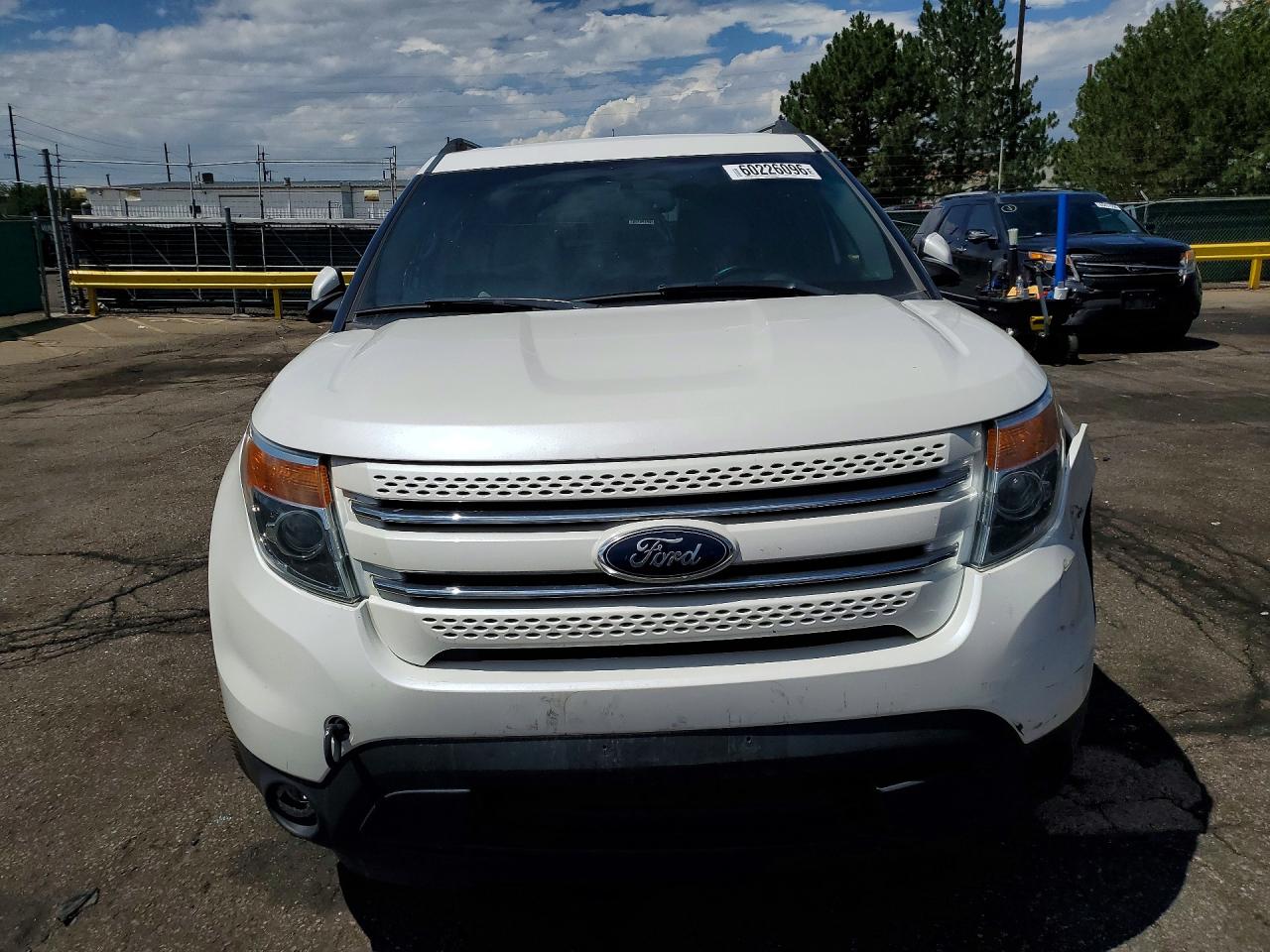 2013 Ford Explorer Limited White vin: 1FM5K8F80DGA01847