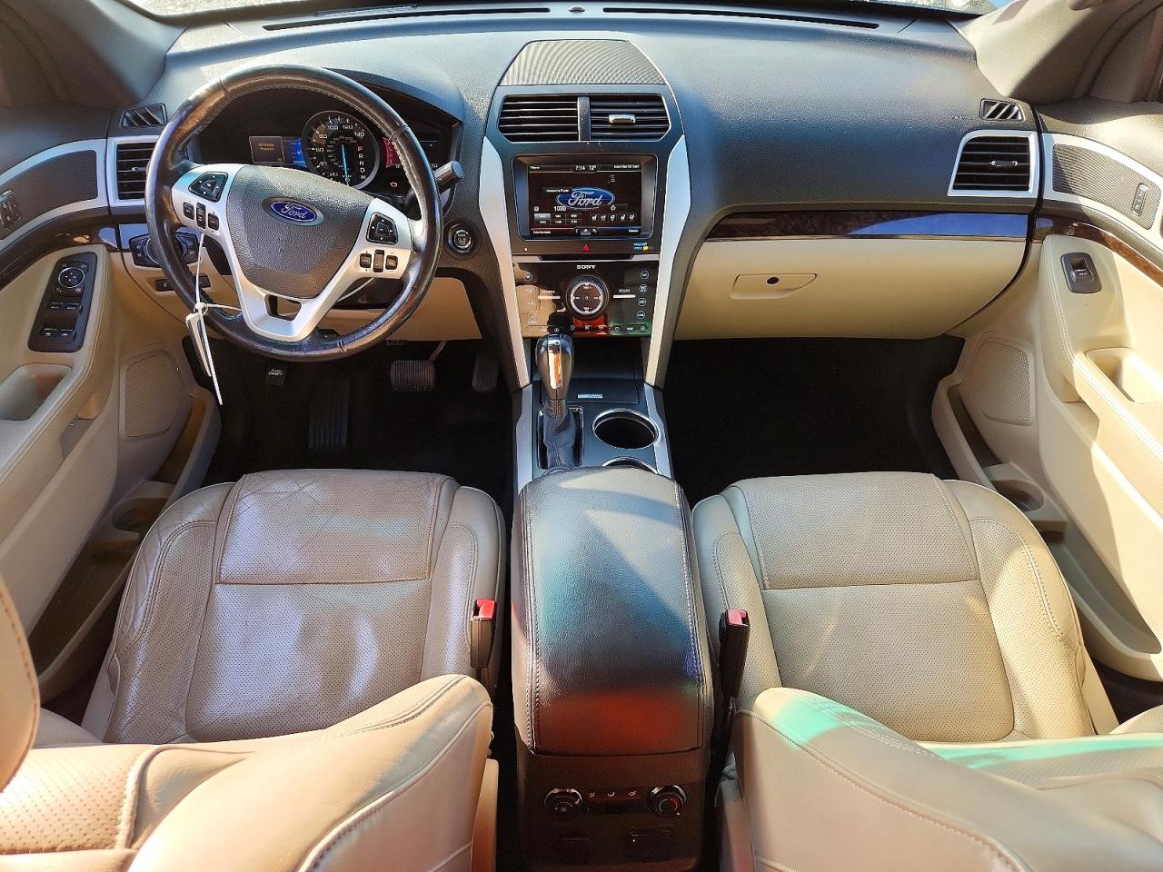 2013 Ford Explorer Limited Silver vin: 1FM5K8F80DGA02819