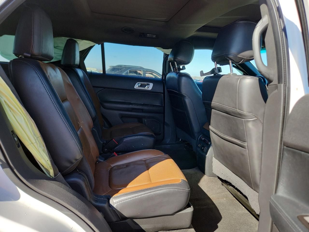 2013 Ford Explorer Limited White vin: 1FM5K8F80DGA12220