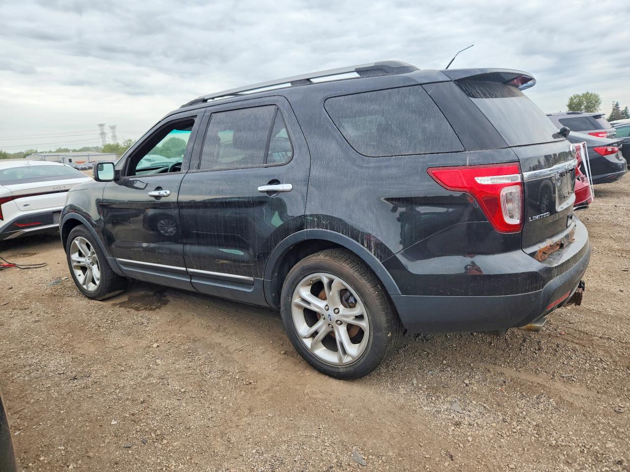 2013 Ford Explorer Limited Black vin: 1FM5K8F80DGA46481