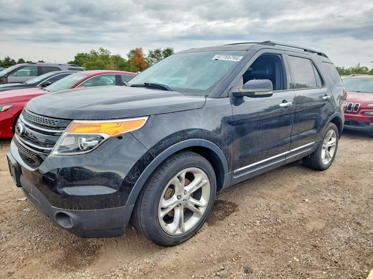 2013 Ford Explorer Limited Black vin: 1FM5K8F80DGA46481