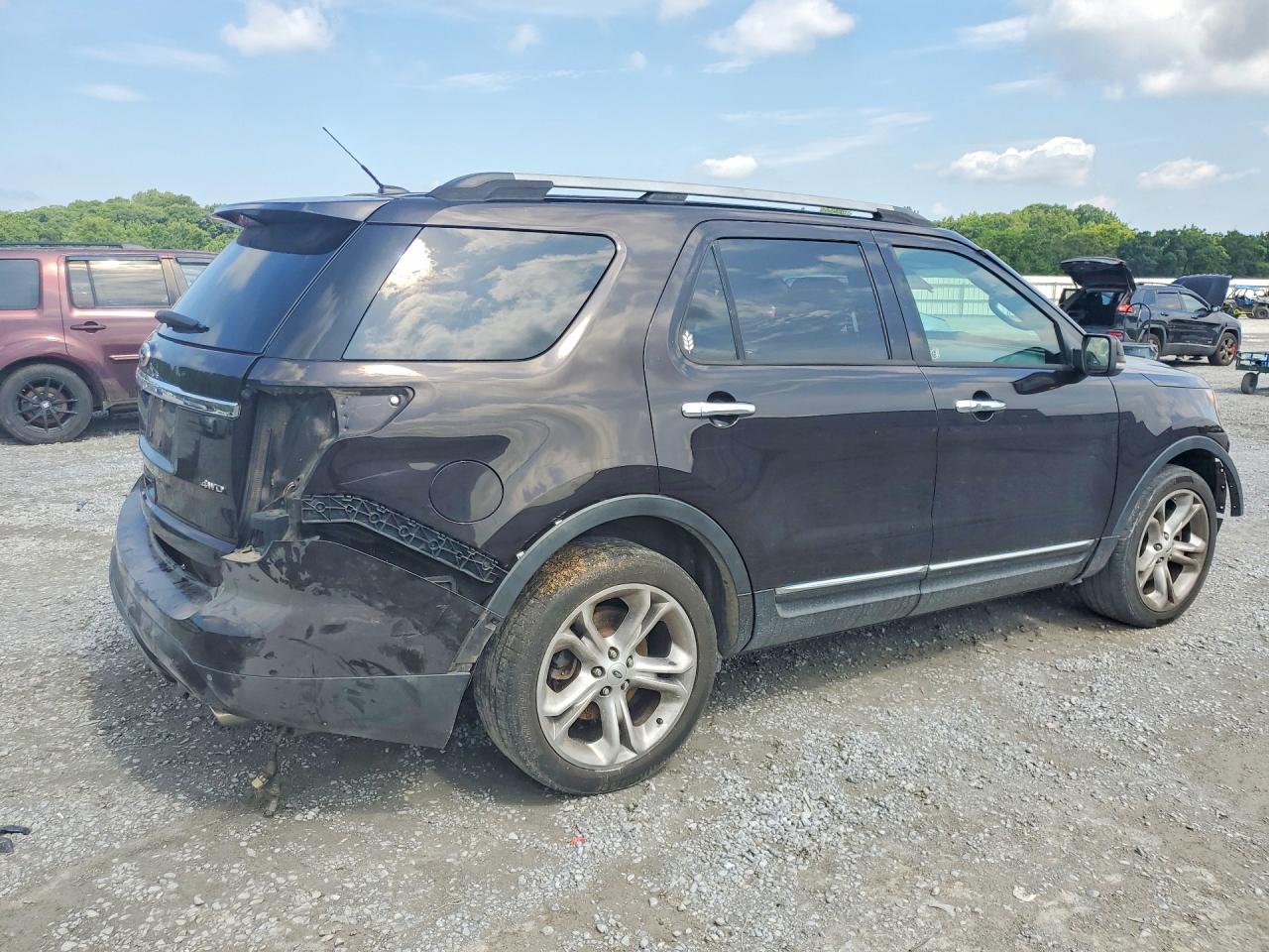 2013 Ford Explorer Limited Black vin: 1FM5K8F80DGA57383