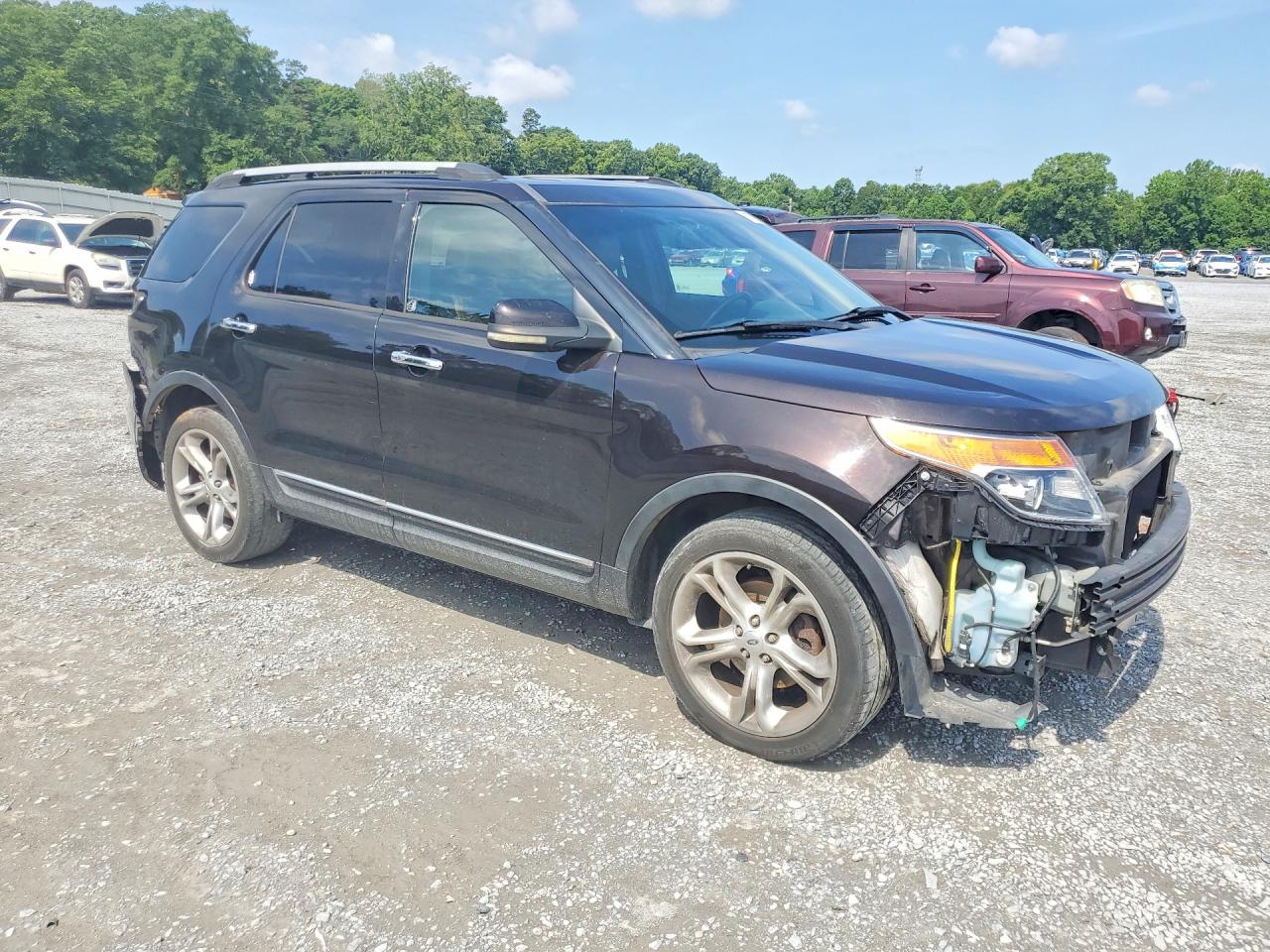 2013 Ford Explorer Limited Black vin: 1FM5K8F80DGA57383