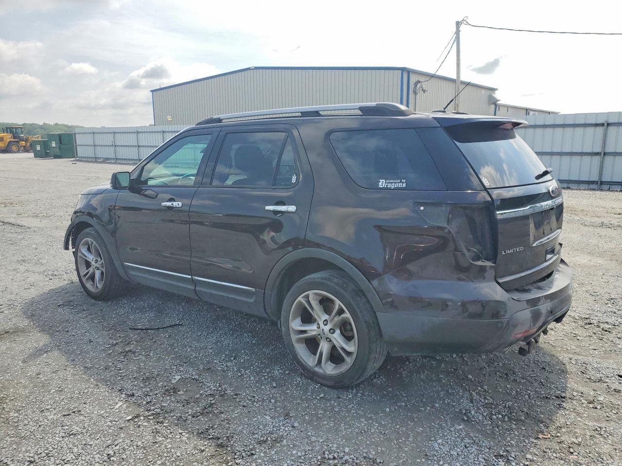 2013 Ford Explorer Limited Black vin: 1FM5K8F80DGA57383