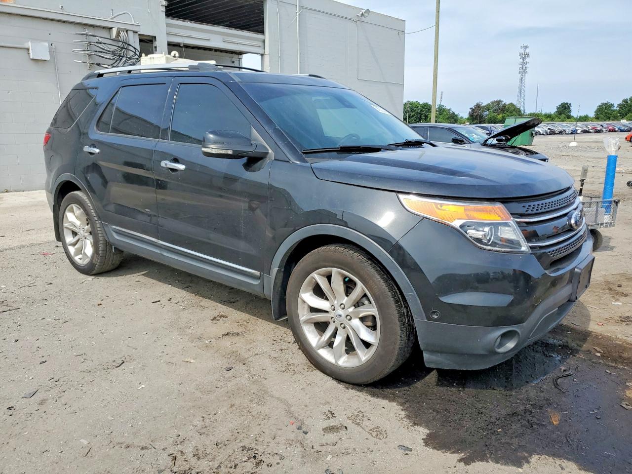 2013 Ford Explorer Limited Black vin: 1FM5K8F80DGA58050