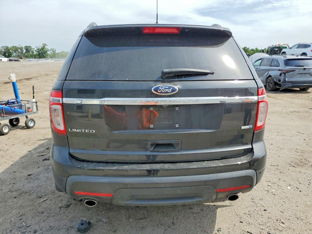 2013 Ford Explorer Limited Black vin: 1FM5K8F80DGA58050