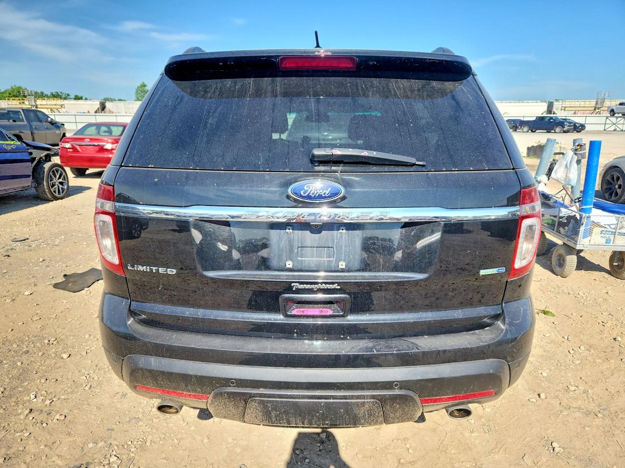 2013 Ford Explorer Limited Черный vin: 1FM5K8F80DGB89236