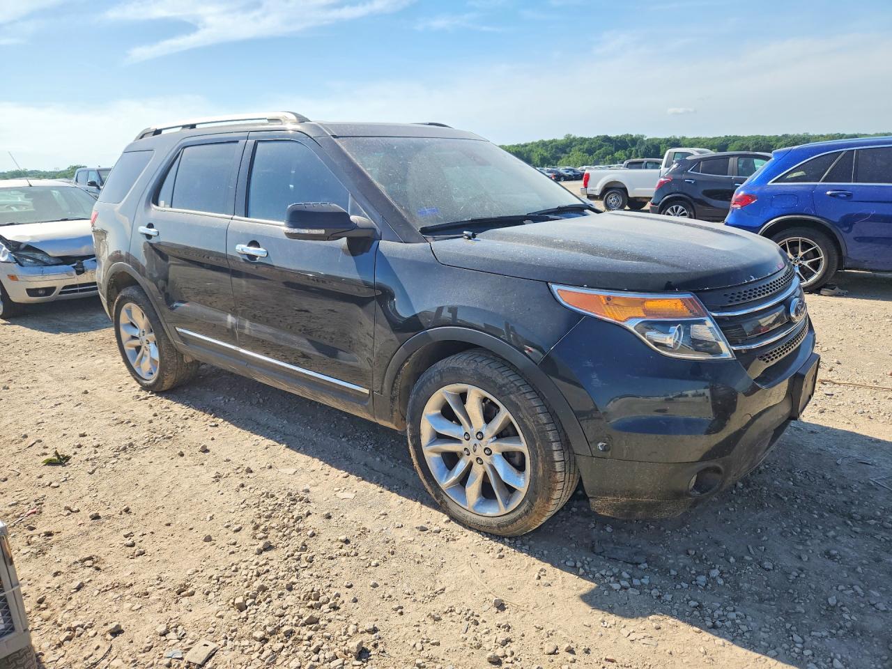 2013 Ford Explorer Limited Черный vin: 1FM5K8F80DGB89236