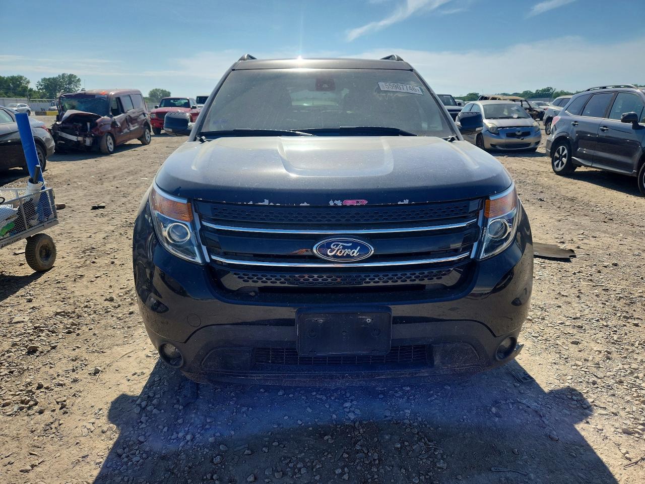 2013 Ford Explorer Limited Черный vin: 1FM5K8F80DGB89236