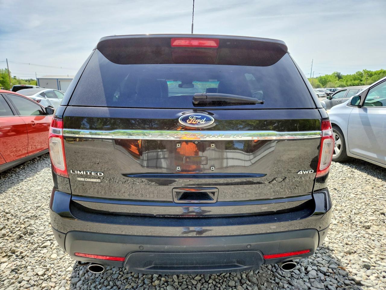 2014 Ford Explorer Limited Brown vin: 1FM5K8F80EGA15328