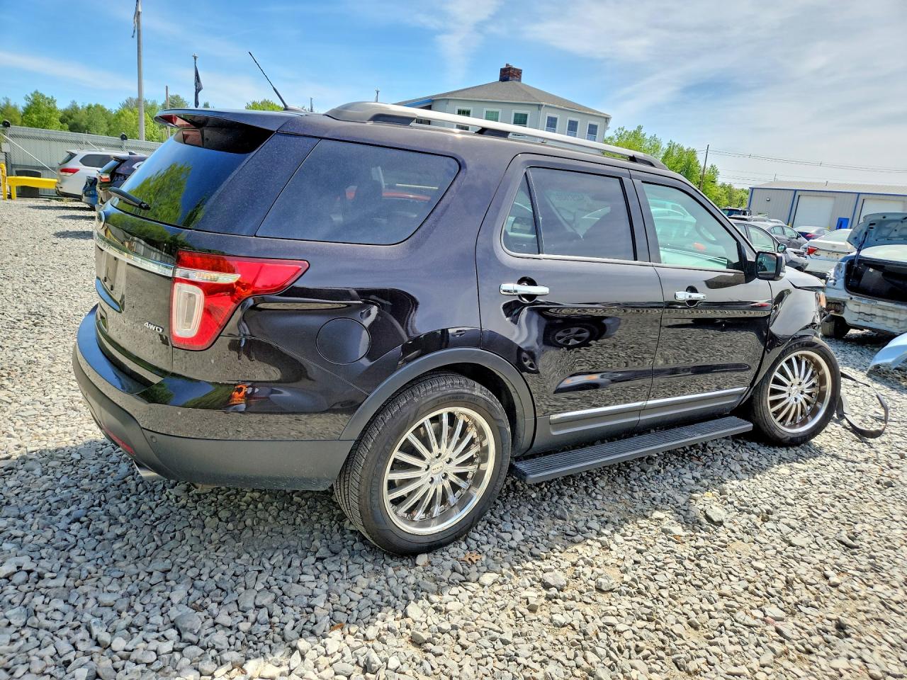 2014 Ford Explorer Limited Brown vin: 1FM5K8F80EGA15328