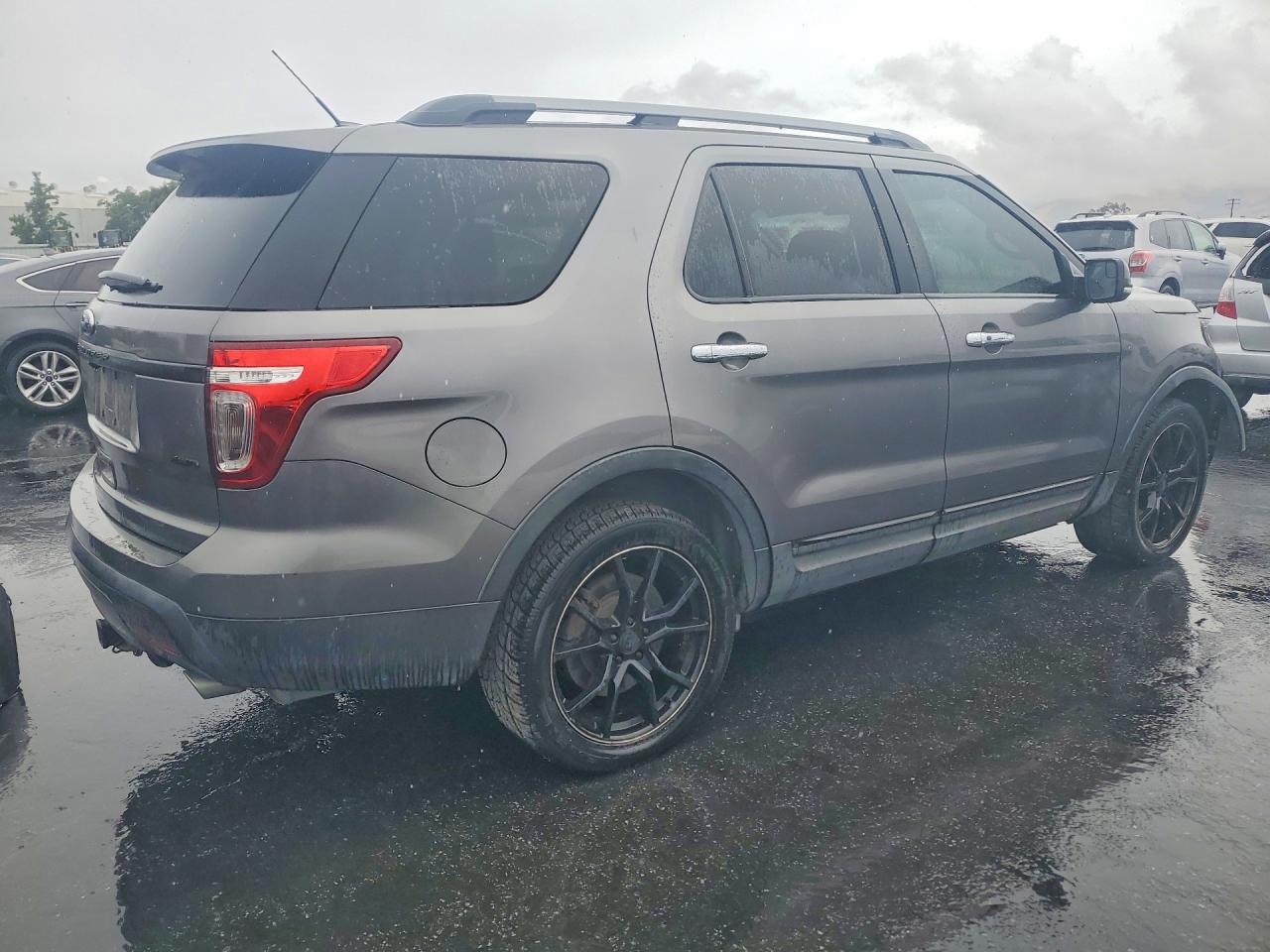 2014 Ford Explorer Limited Gray vin: 1FM5K8F80EGA55974
