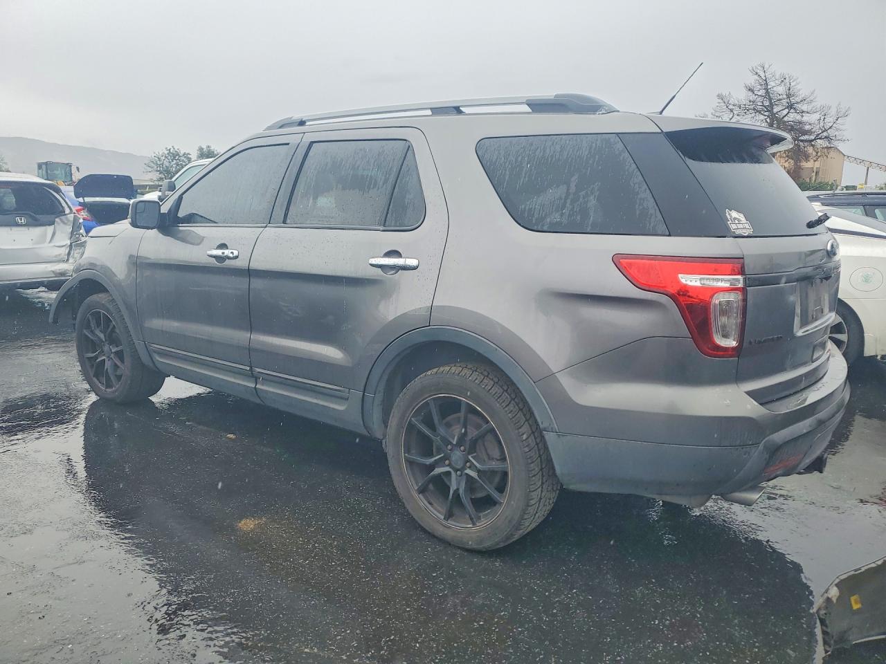 2014 Ford Explorer Limited Gray vin: 1FM5K8F80EGA55974