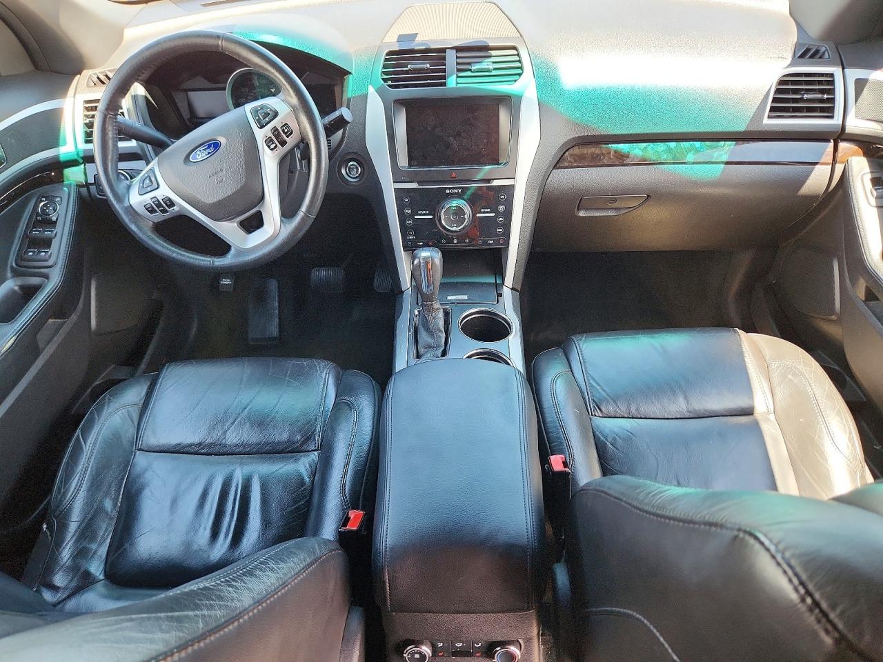 2014 Ford Explorer Limited Бирюзовый vin: 1FM5K8F80EGA64402