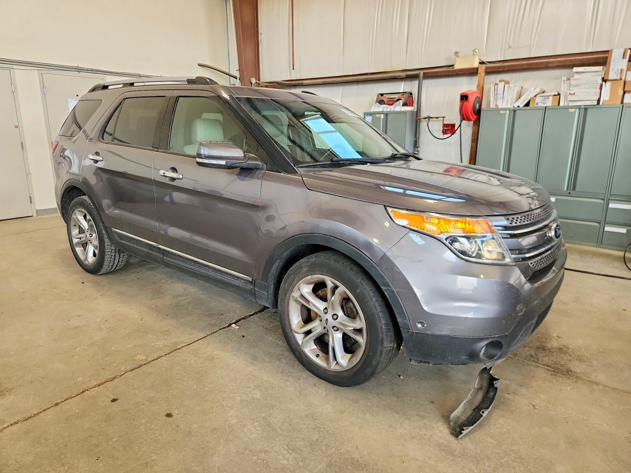 2014 Ford Explorer Gray vin: 1FM5K8F80EGB03358