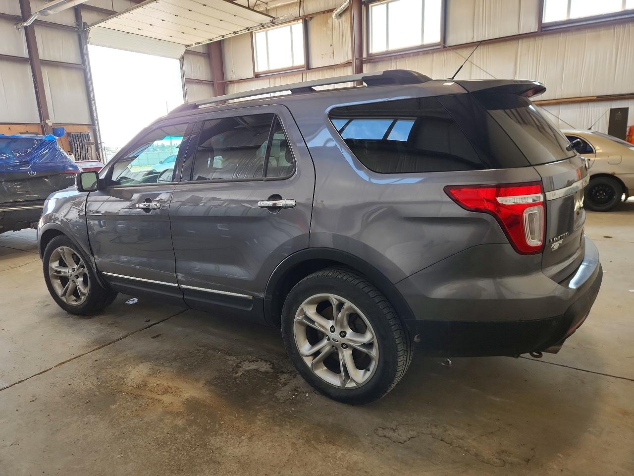 2014 Ford Explorer Gray vin: 1FM5K8F80EGB03358