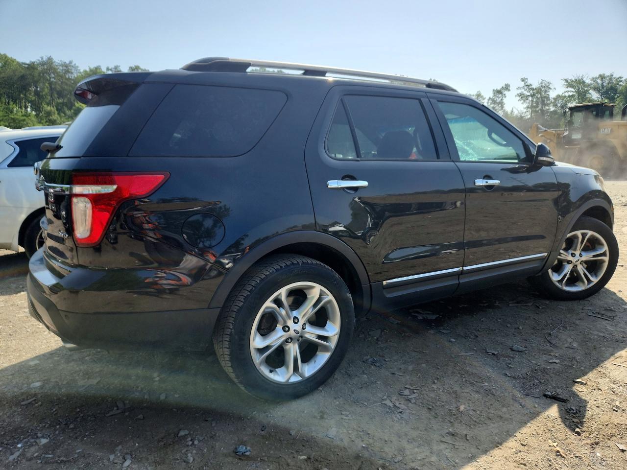 2014 Ford Explorer Limited Black vin: 1FM5K8F80EGB72356