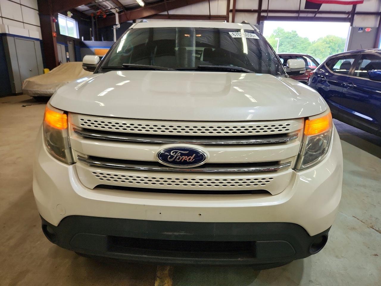 2014 Ford Explorer Limited White vin: 1FM5K8F80EGC02973