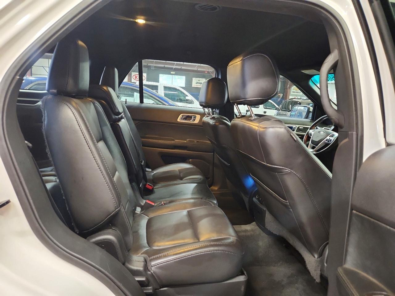 2014 Ford Explorer Limited White vin: 1FM5K8F80EGC02973
