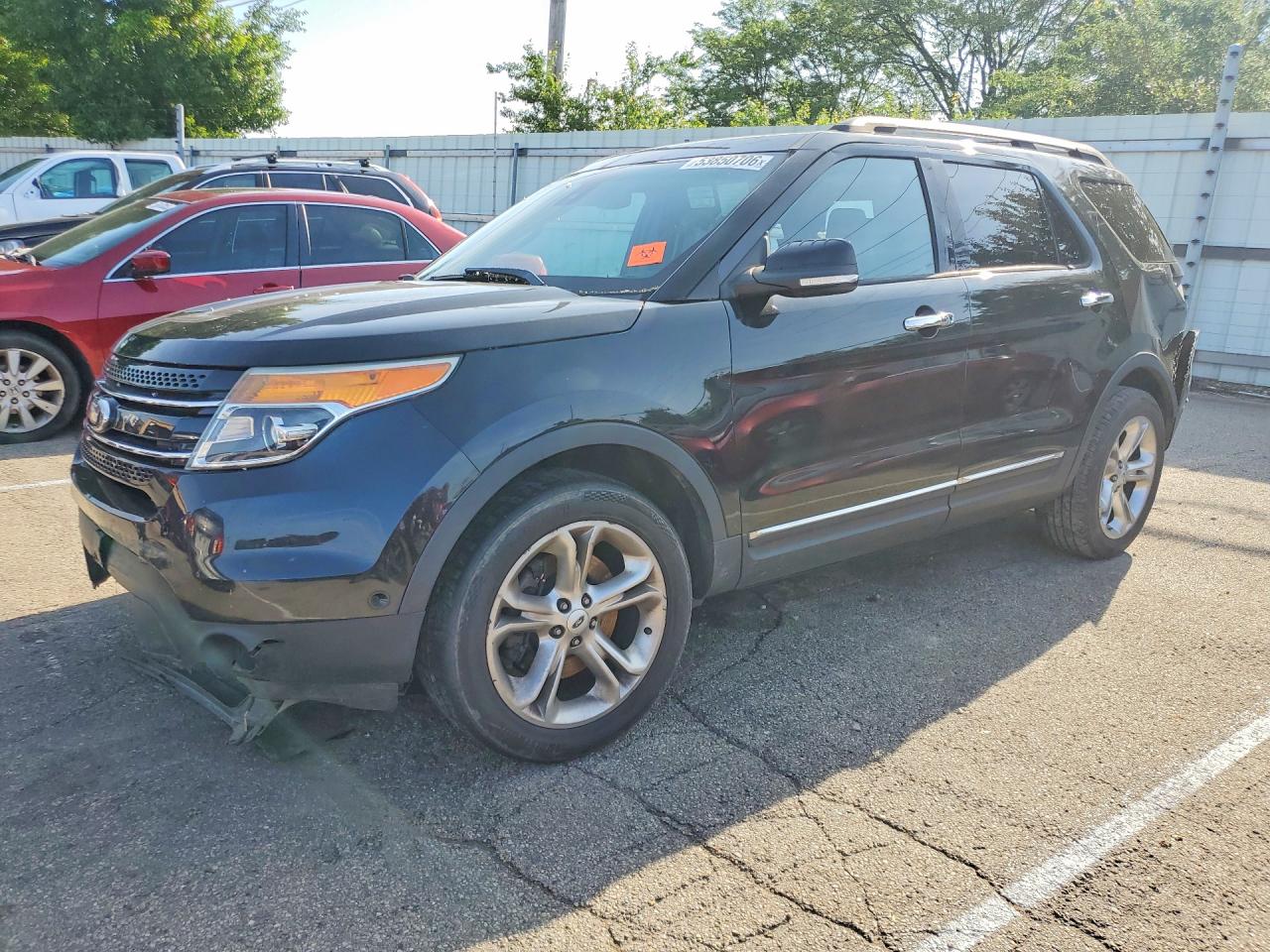 2014 Ford Explorer Limited Black vin: 1FM5K8F80EGC19899