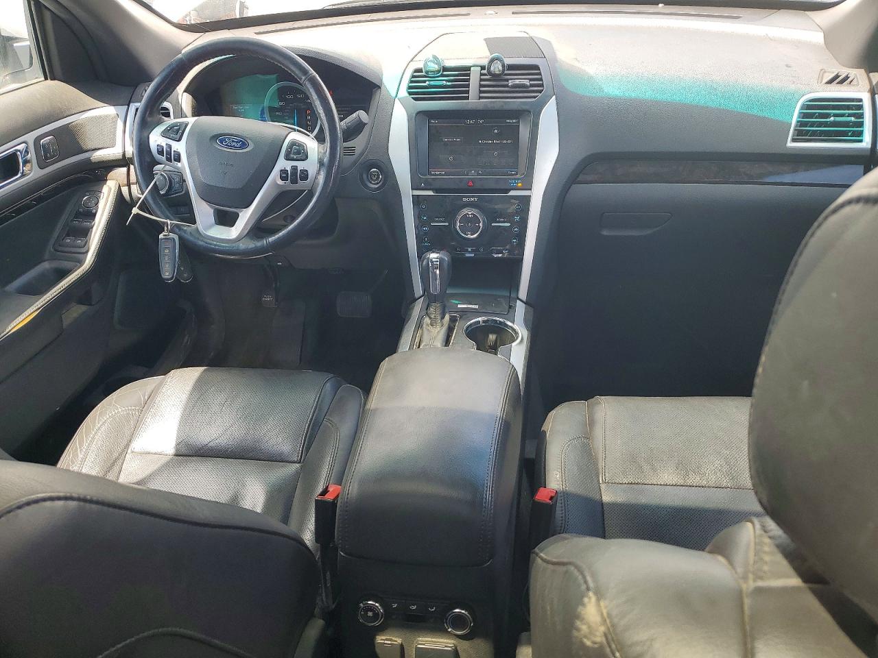 2014 Ford Explorer Limited Белый vin: 1FM5K8F80EGC28876
