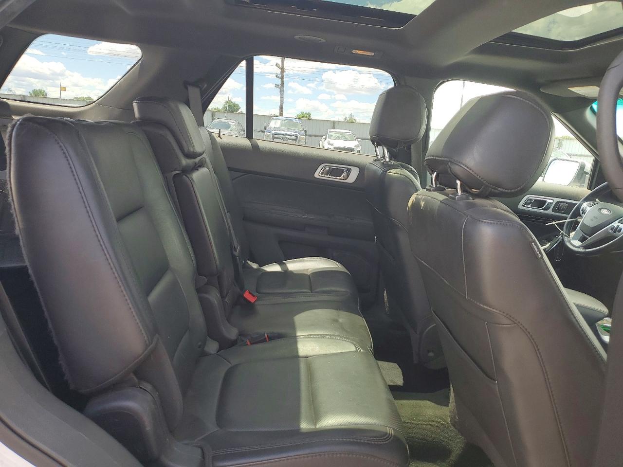 2014 Ford Explorer Limited Белый vin: 1FM5K8F80EGC28876