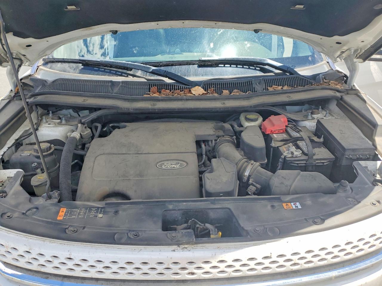 2014 Ford Explorer Limited Белый vin: 1FM5K8F80EGC28876