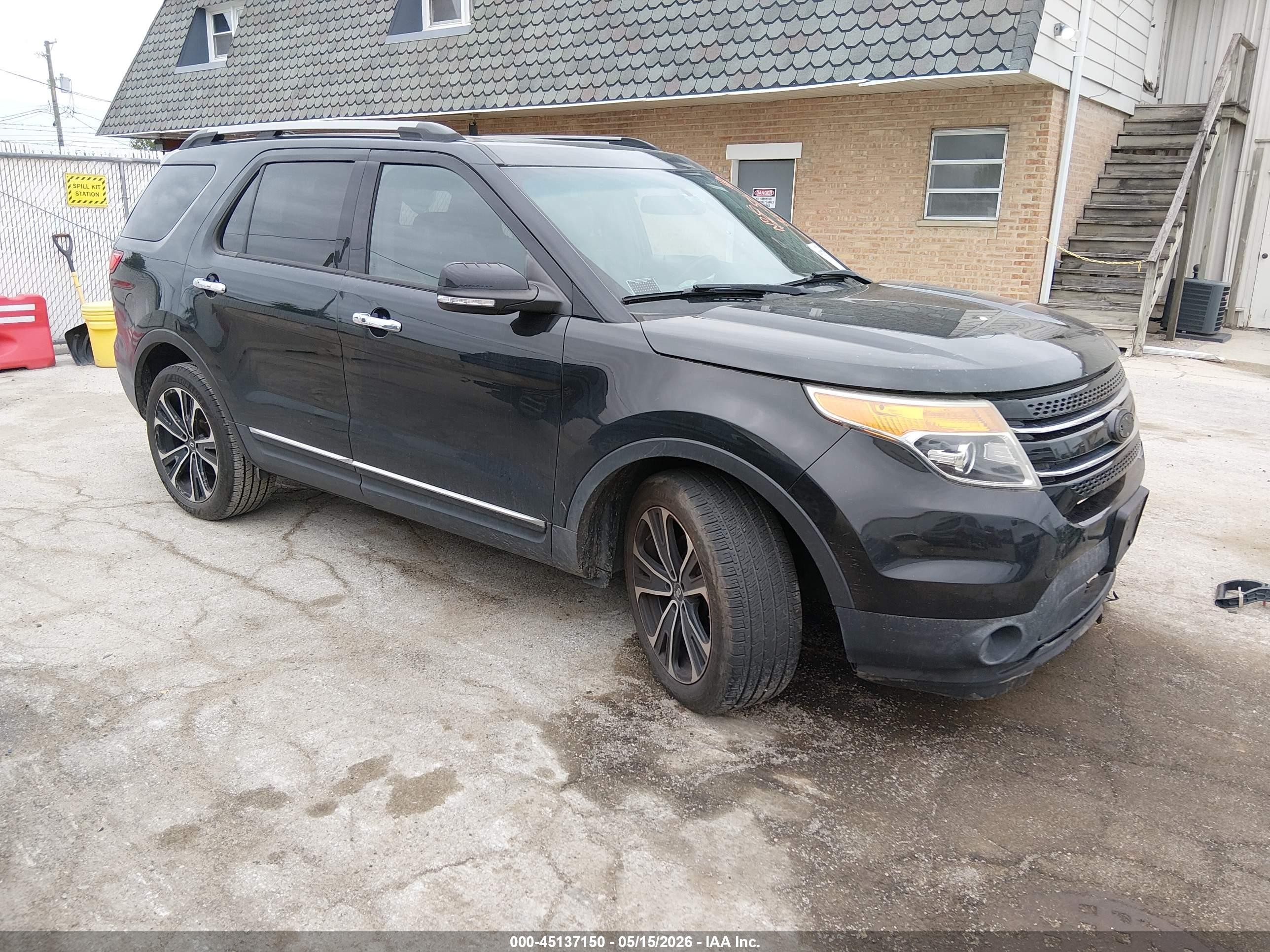 2014 Ford Explorer Limited Black vin: 1FM5K8F80EGC49324