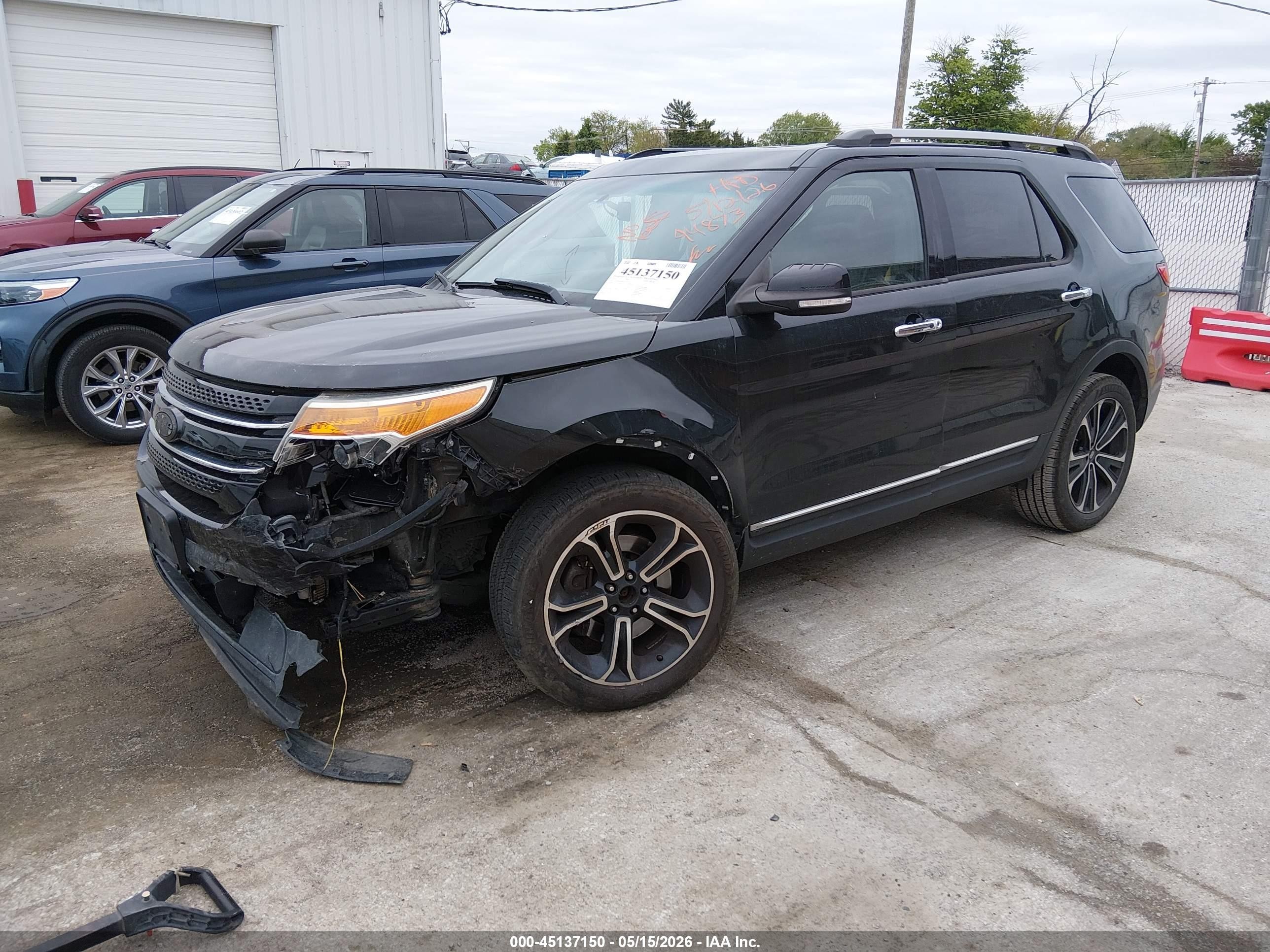 2014 Ford Explorer Limited Black vin: 1FM5K8F80EGC49324