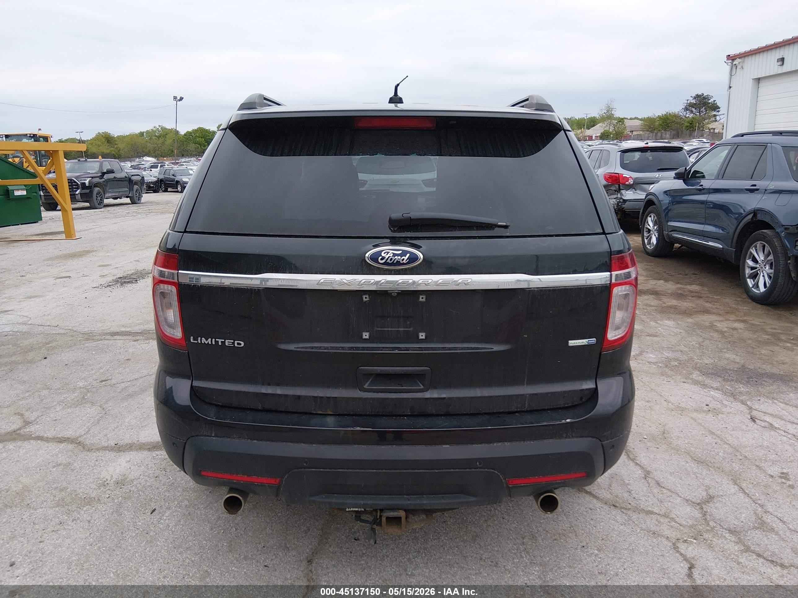 2014 Ford Explorer Limited Black vin: 1FM5K8F80EGC49324