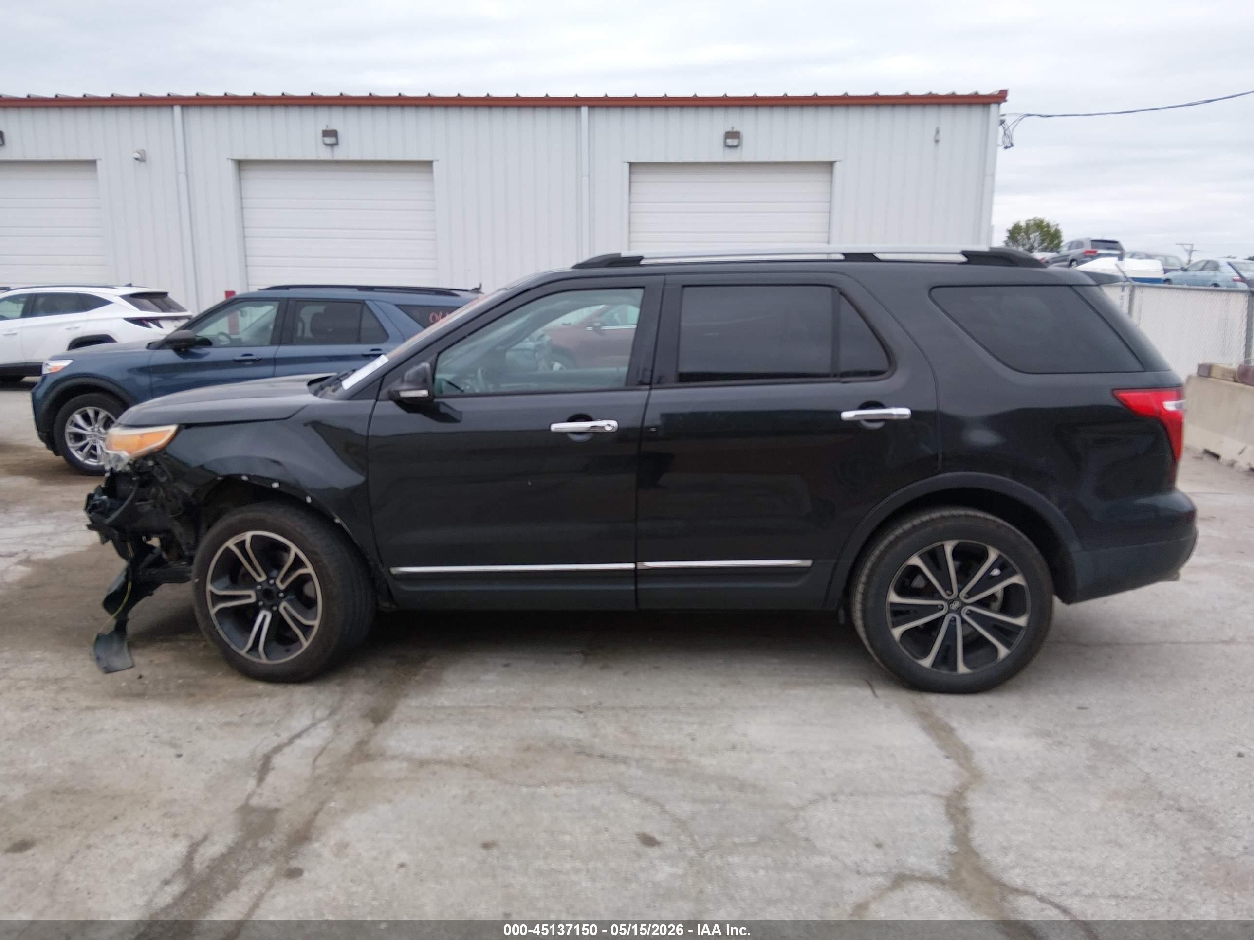 2014 Ford Explorer Limited Black vin: 1FM5K8F80EGC49324