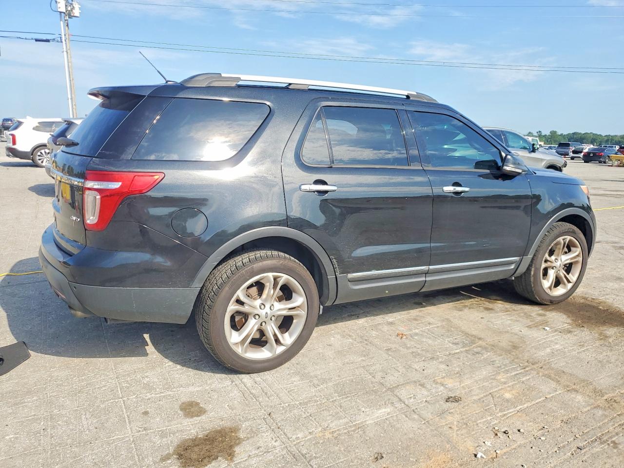 2014 Ford Explorer Limited Black vin: 1FM5K8F80EGC49386