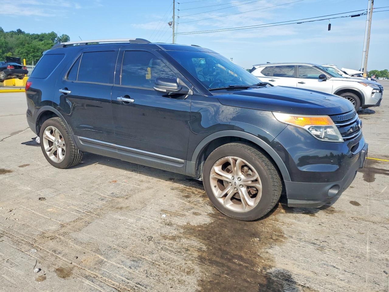 2014 Ford Explorer Limited Black vin: 1FM5K8F80EGC49386