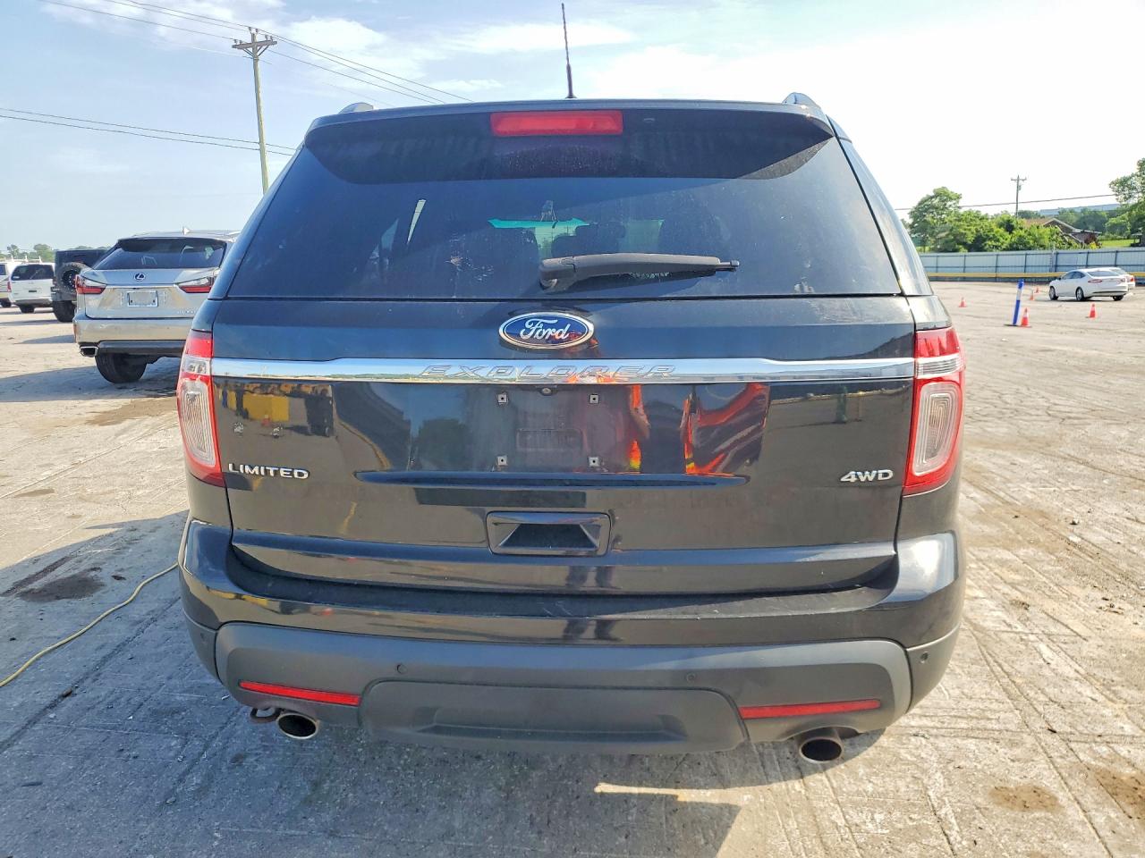 2014 Ford Explorer Limited Black vin: 1FM5K8F80EGC49386