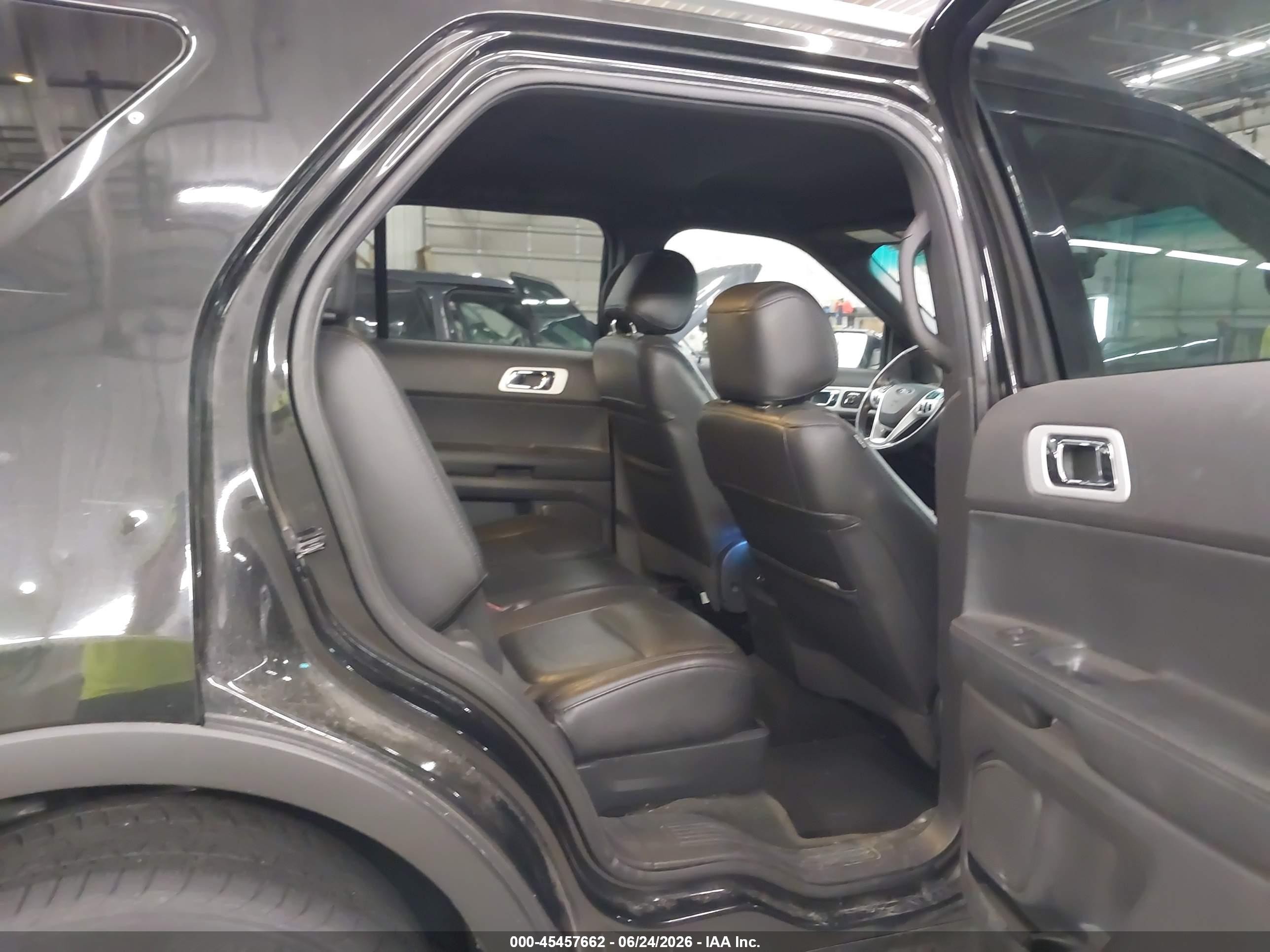 2015 Ford Explorer Limited Black vin: 1FM5K8F80FGA77930