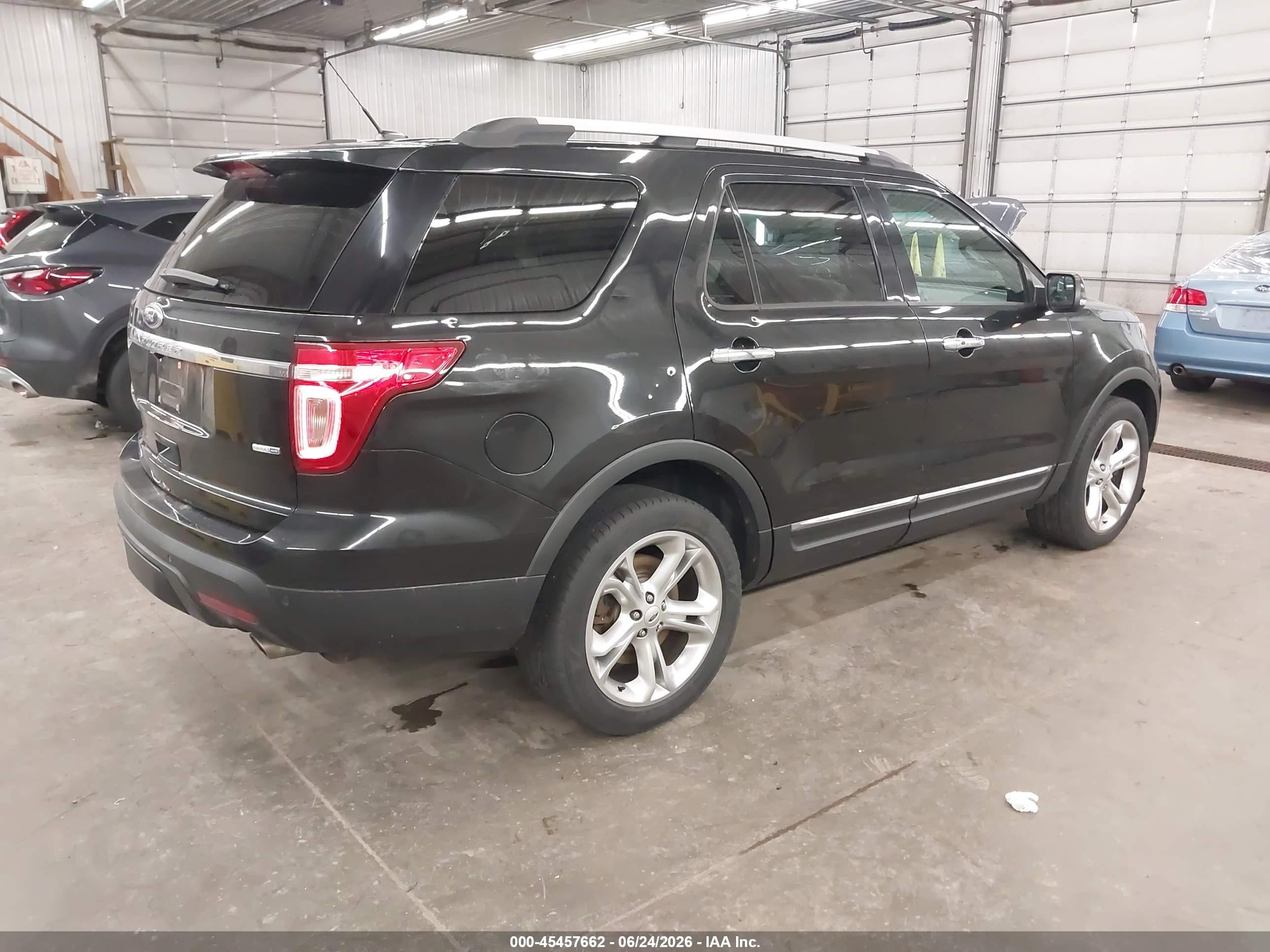 2015 Ford Explorer Limited Black vin: 1FM5K8F80FGA77930