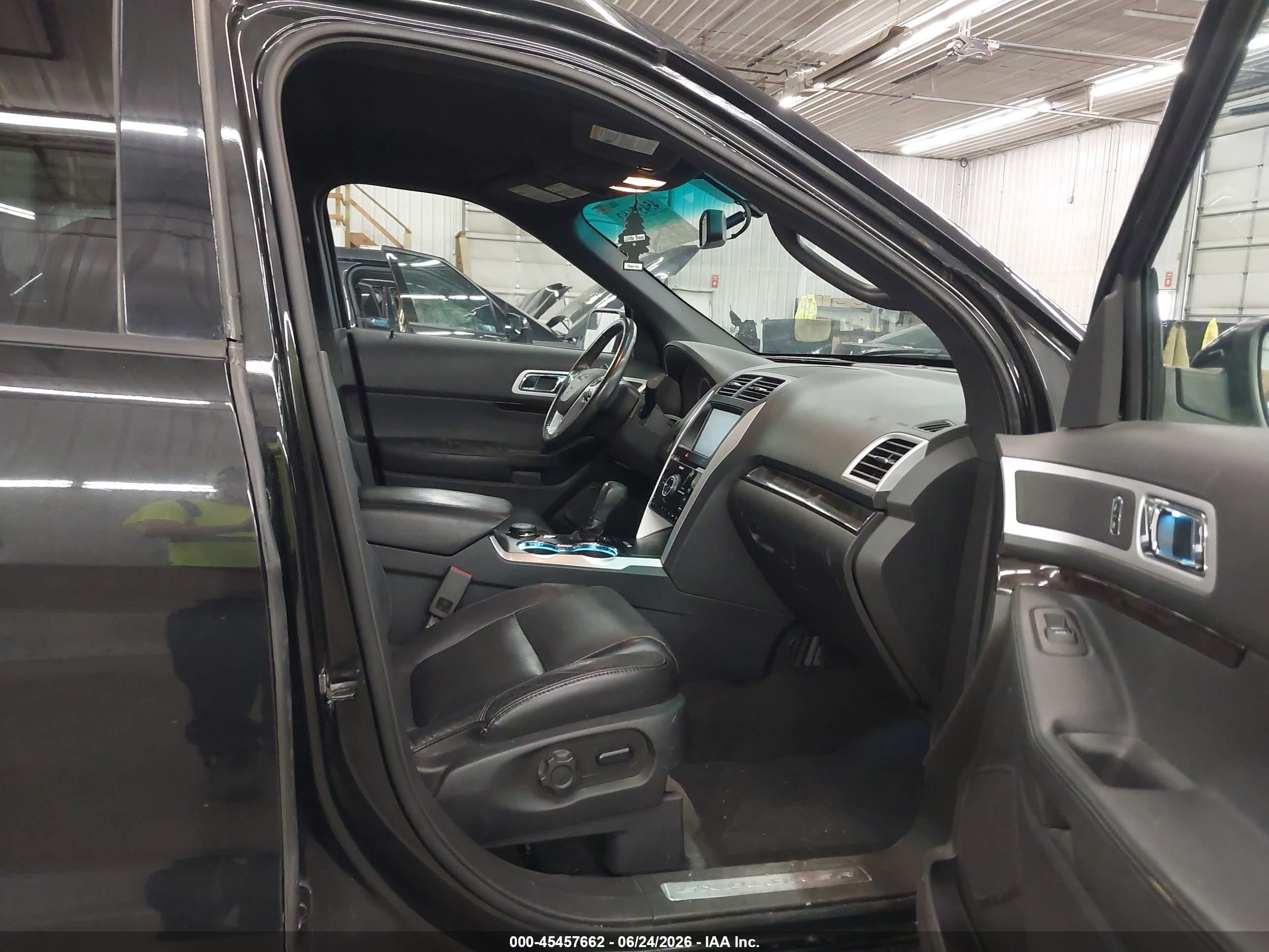 2015 Ford Explorer Limited Black vin: 1FM5K8F80FGA77930