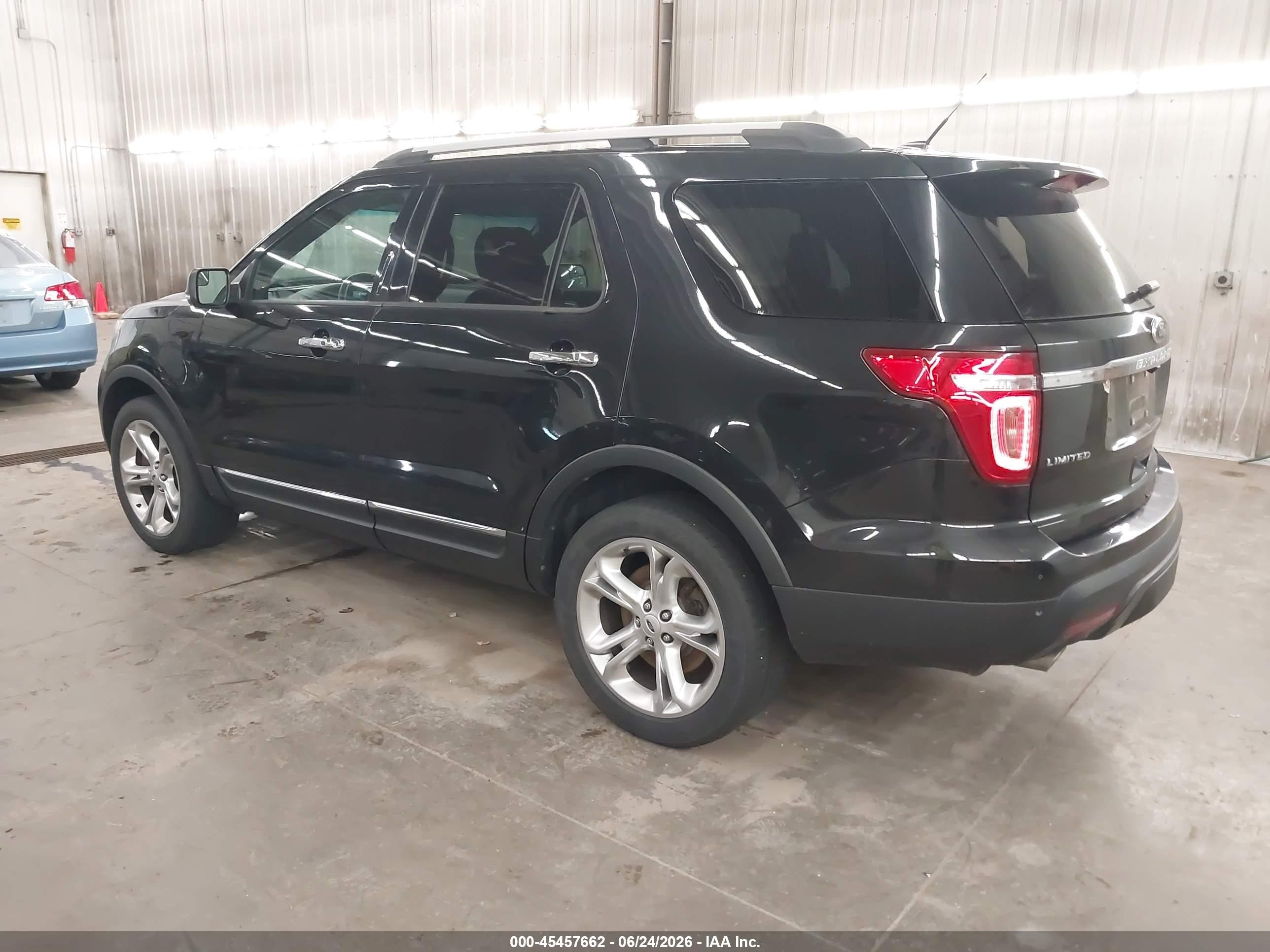 2015 Ford Explorer Limited Black vin: 1FM5K8F80FGA77930