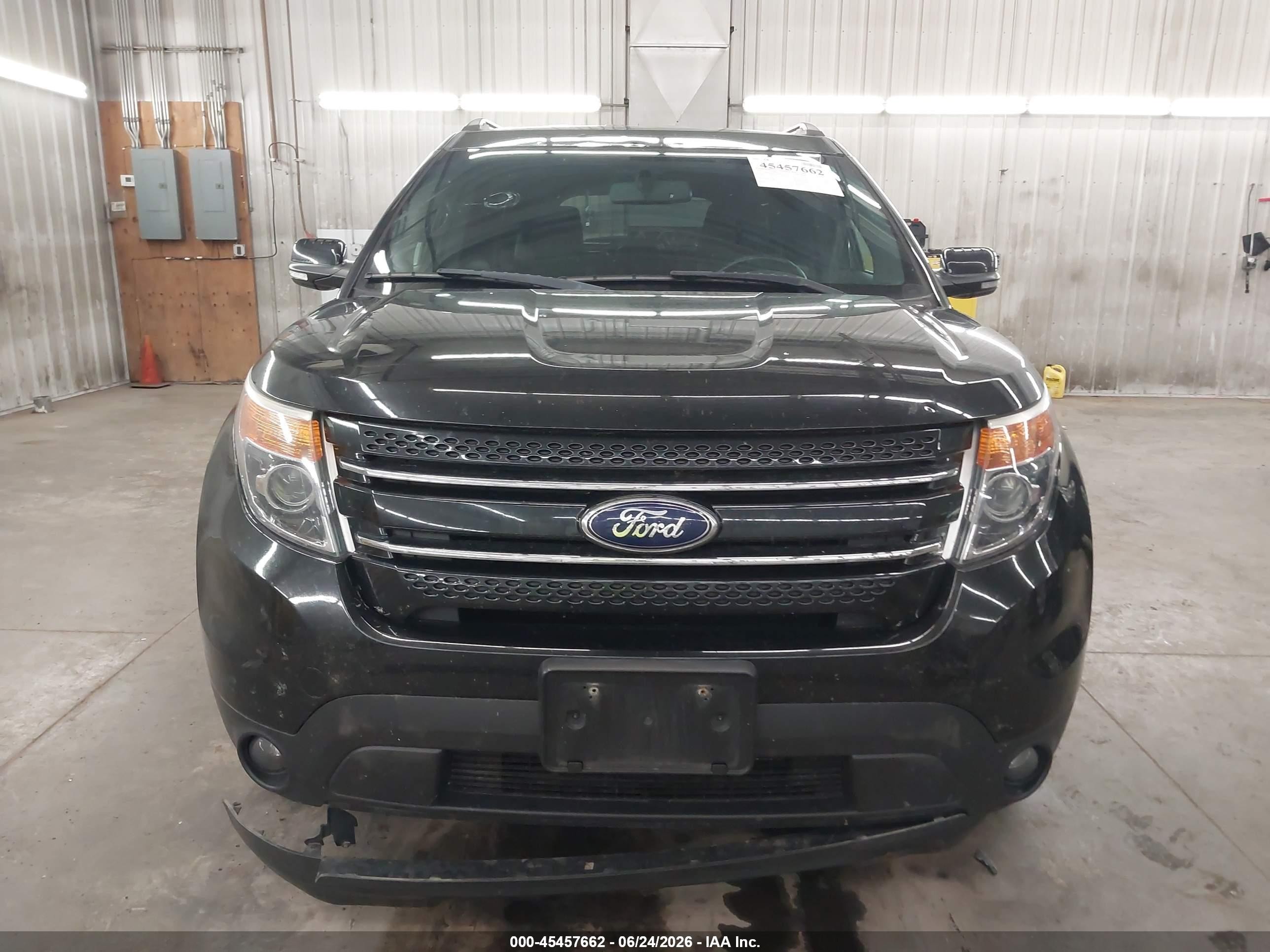 2015 Ford Explorer Limited Black vin: 1FM5K8F80FGA77930