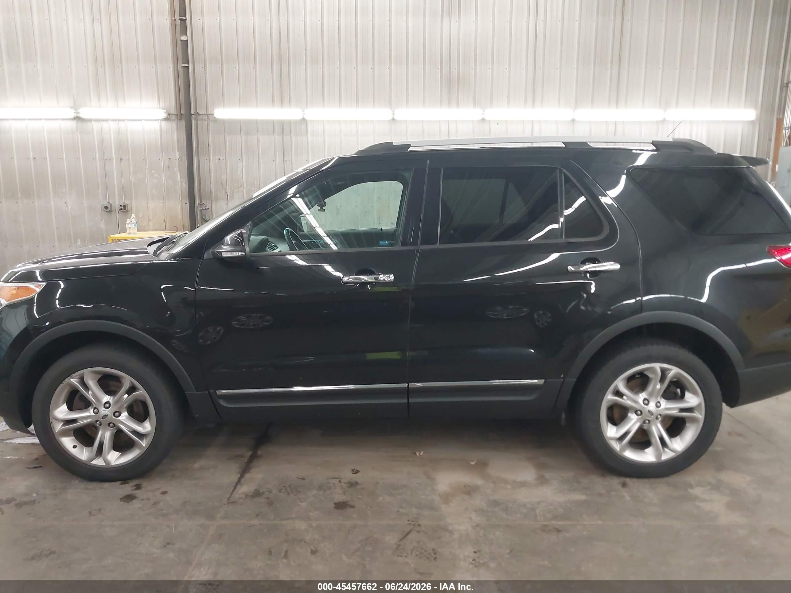 2015 Ford Explorer Limited Black vin: 1FM5K8F80FGA77930