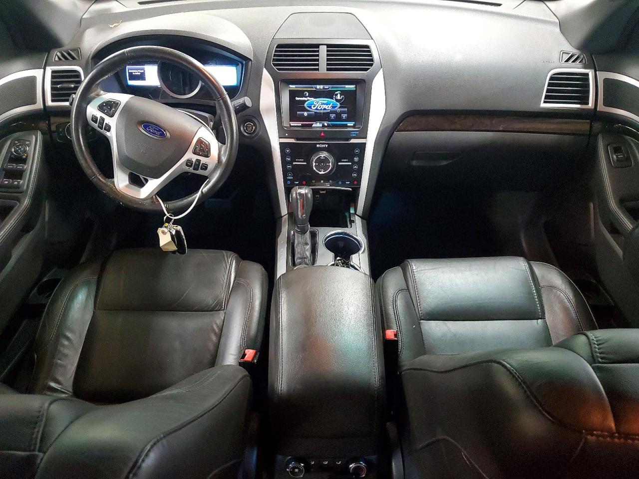 2015 Ford Explorer Limited Blue vin: 1FM5K8F80FGA78009