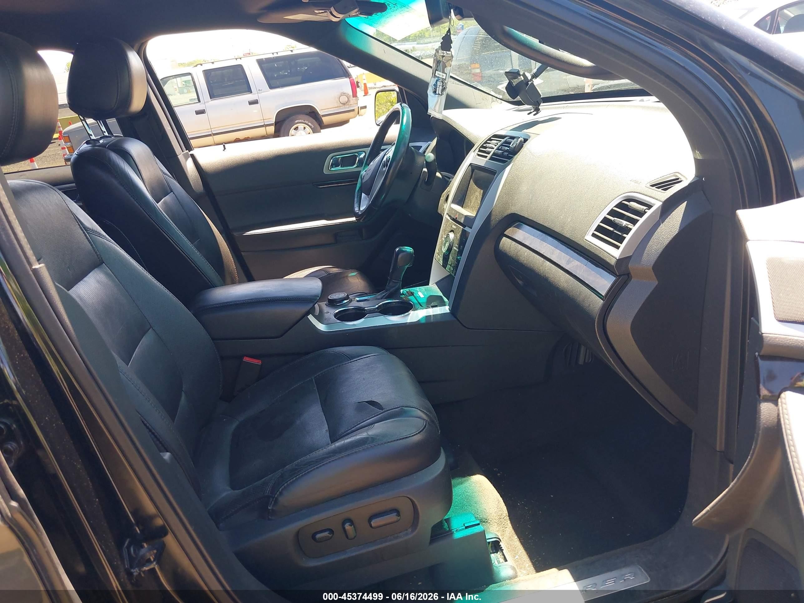 2015 Ford Explorer Limited Черный vin: 1FM5K8F80FGC01162