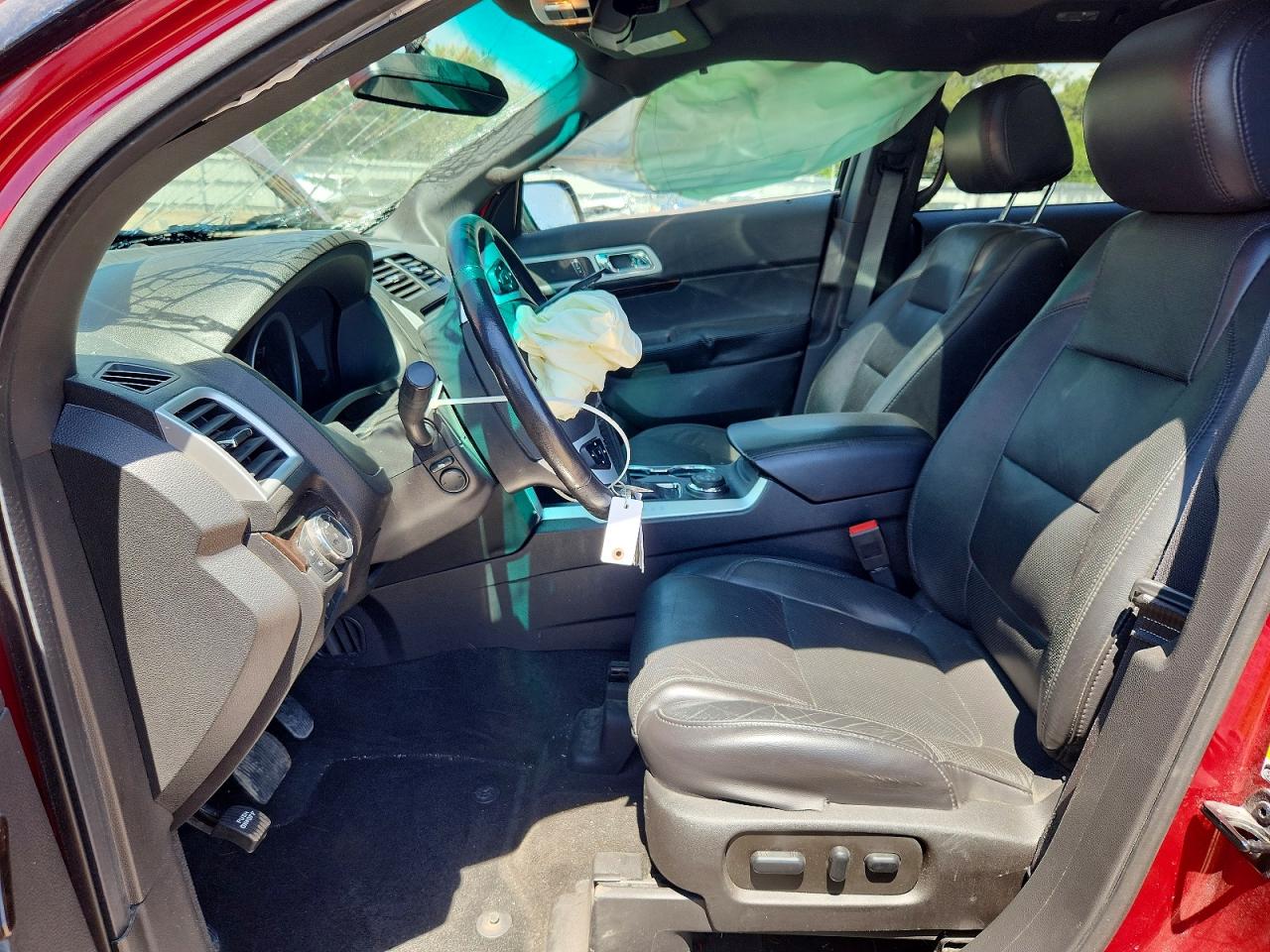 2015 Ford Explorer Limited Красный vin: 1FM5K8F80FGC47056