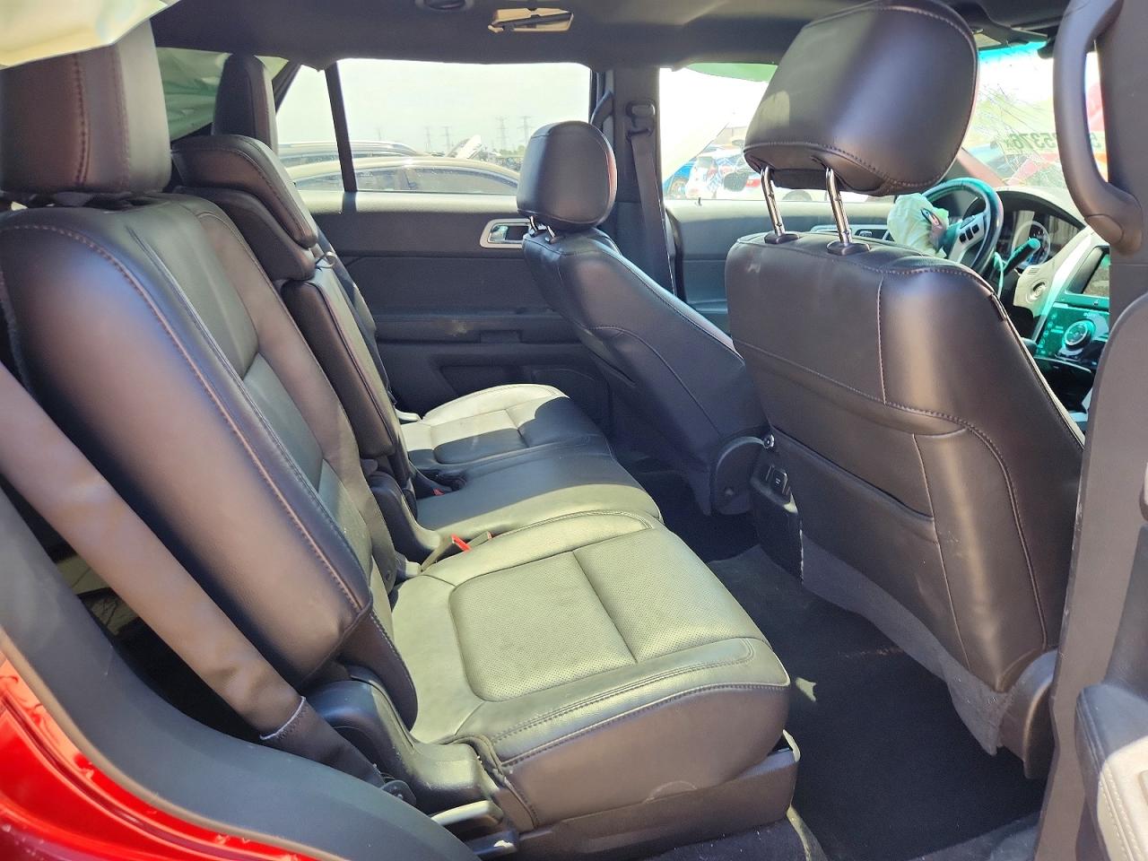 2015 Ford Explorer Limited Красный vin: 1FM5K8F80FGC47056