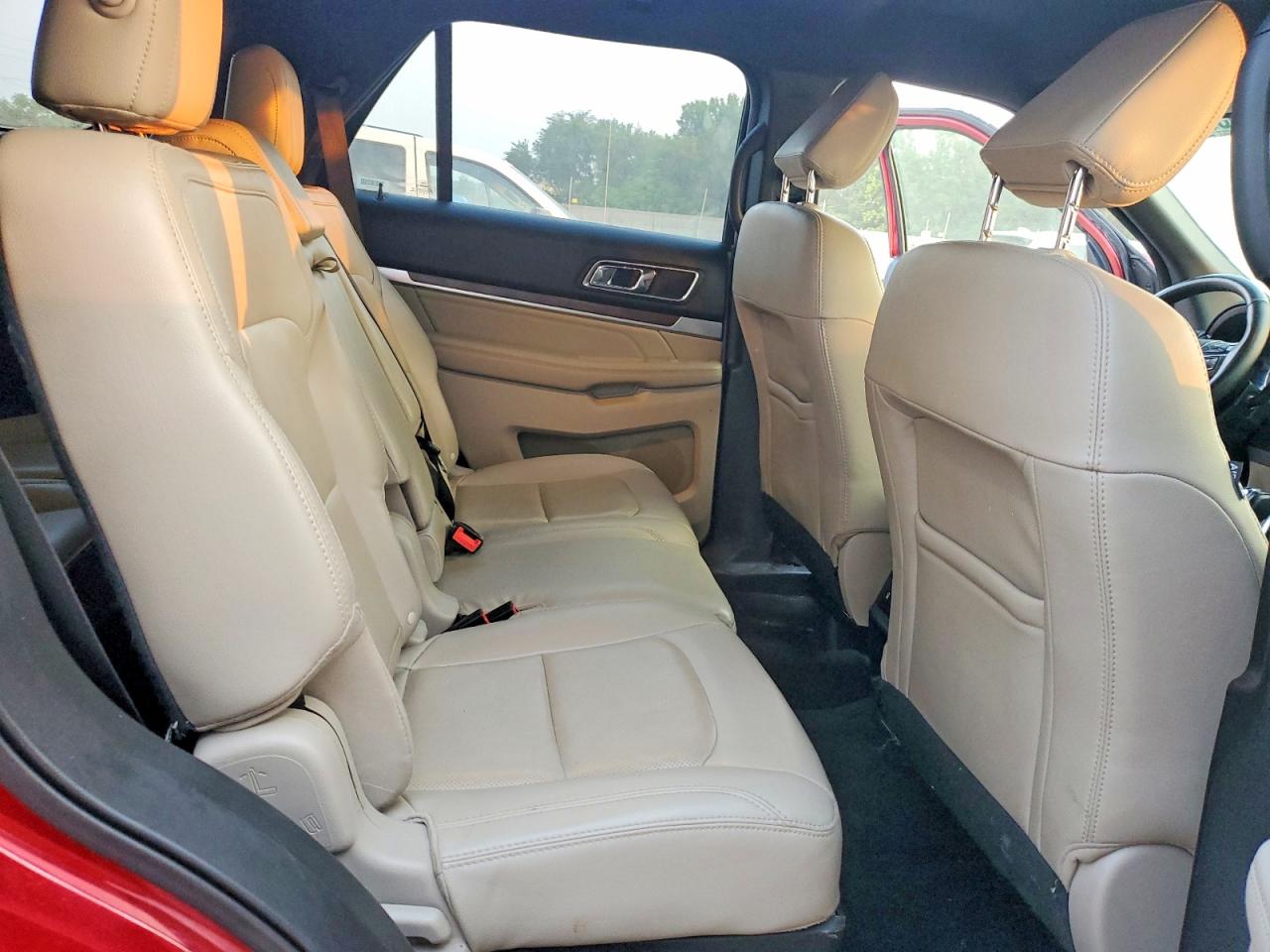 2018 Ford Explorer Limited Maroon vin: 1FM5K8F80JGB35267