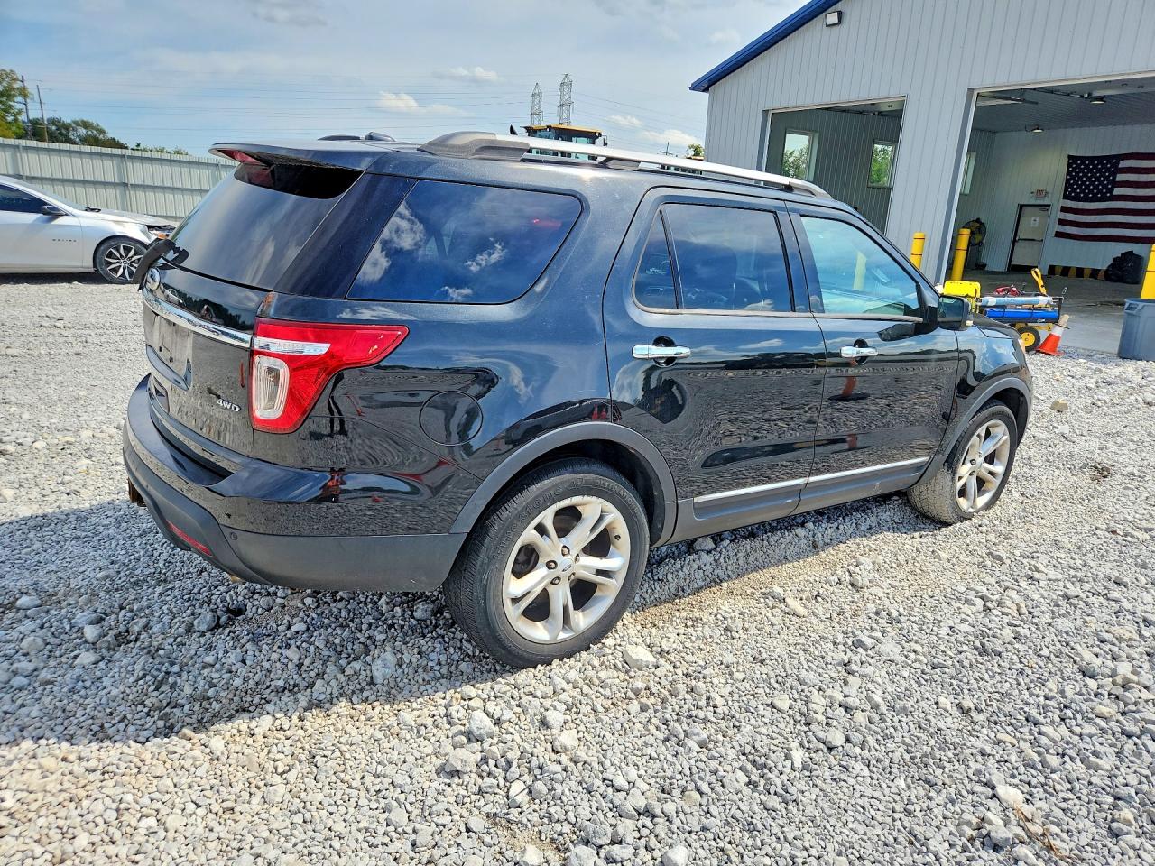 2013 Ford Explorer Limited Black vin: 1FM5K8F81DGA70434