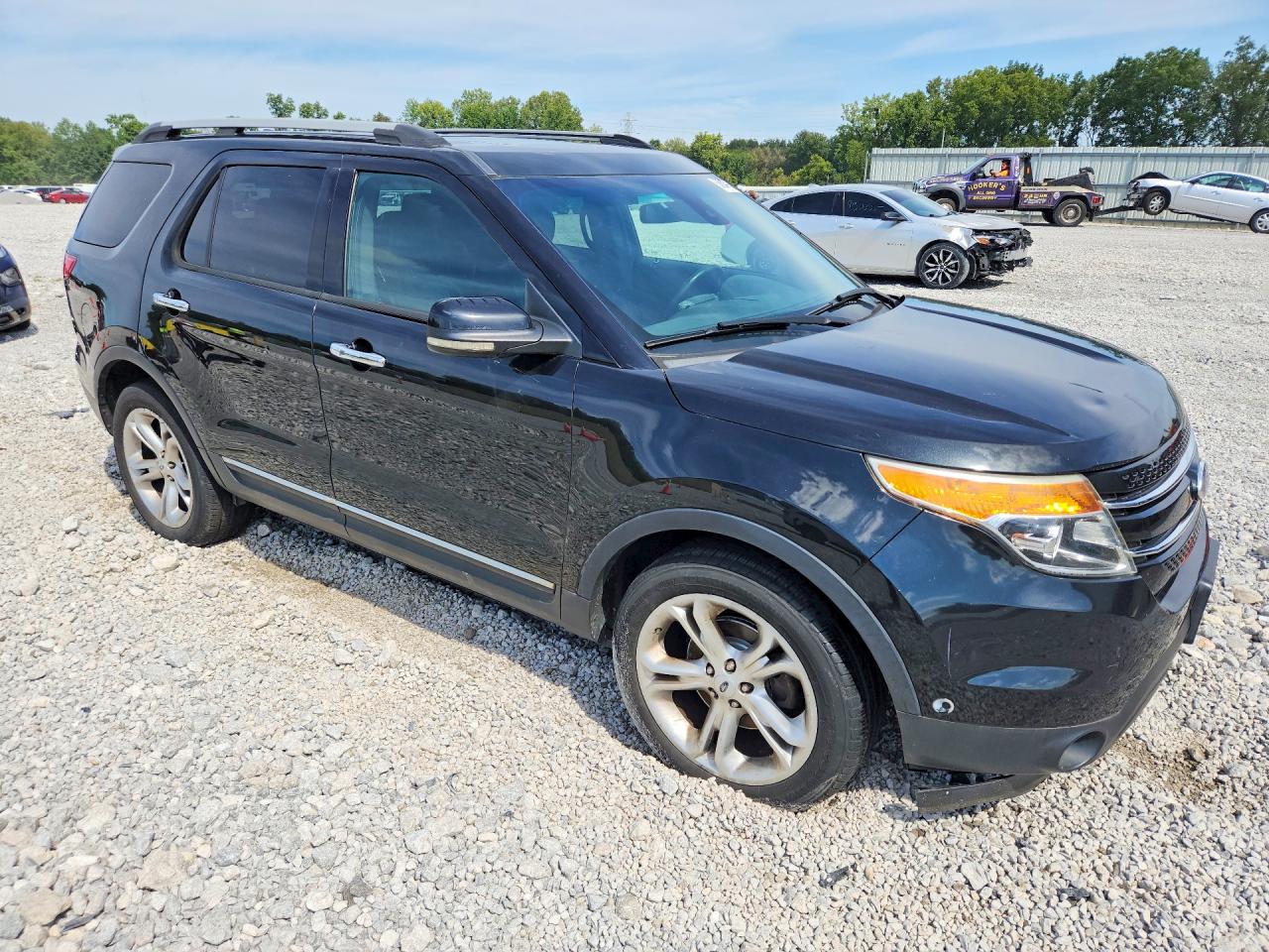 2013 Ford Explorer Limited Black vin: 1FM5K8F81DGA70434