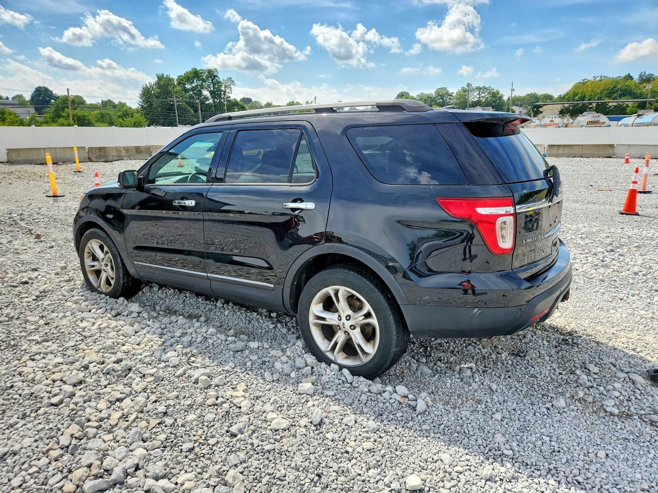 2013 Ford Explorer Limited Black vin: 1FM5K8F81DGA70434